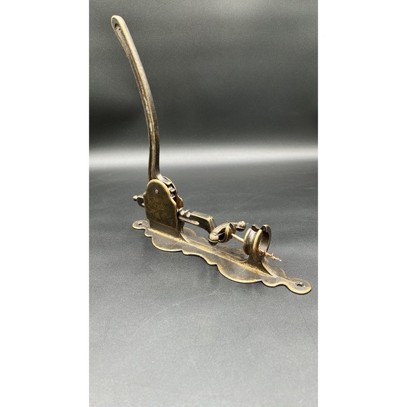 Rare Find Antique Brass Wine Cork Bottle Opener - Picture 3 of 5